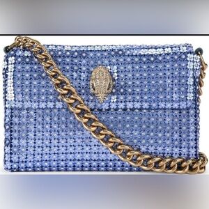 NWT Kurt Geiger Mini Crystal Flower Party Crossbody Bag